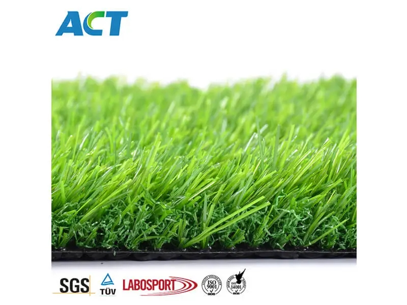 decoration with artificial grass