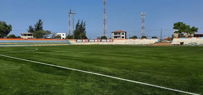 Mozambique International Football Field Installation Completed