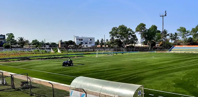 Mozambique International Football Field Installation Completed