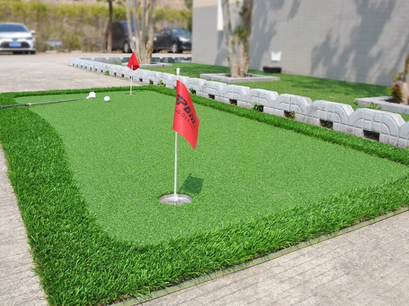 artificial grass driving range