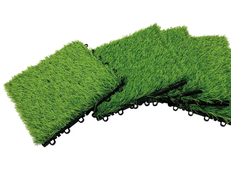 interlocking grass deck tiles