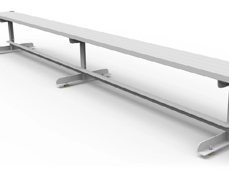 aluminum stadium bench seating