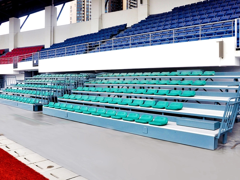 retractable bleachers