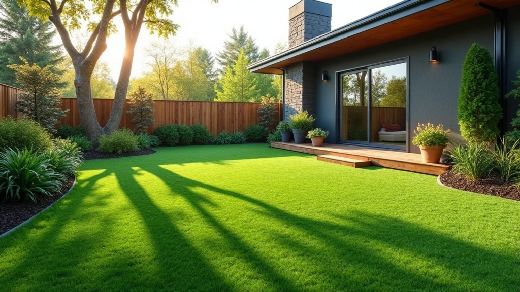artificial roof grass